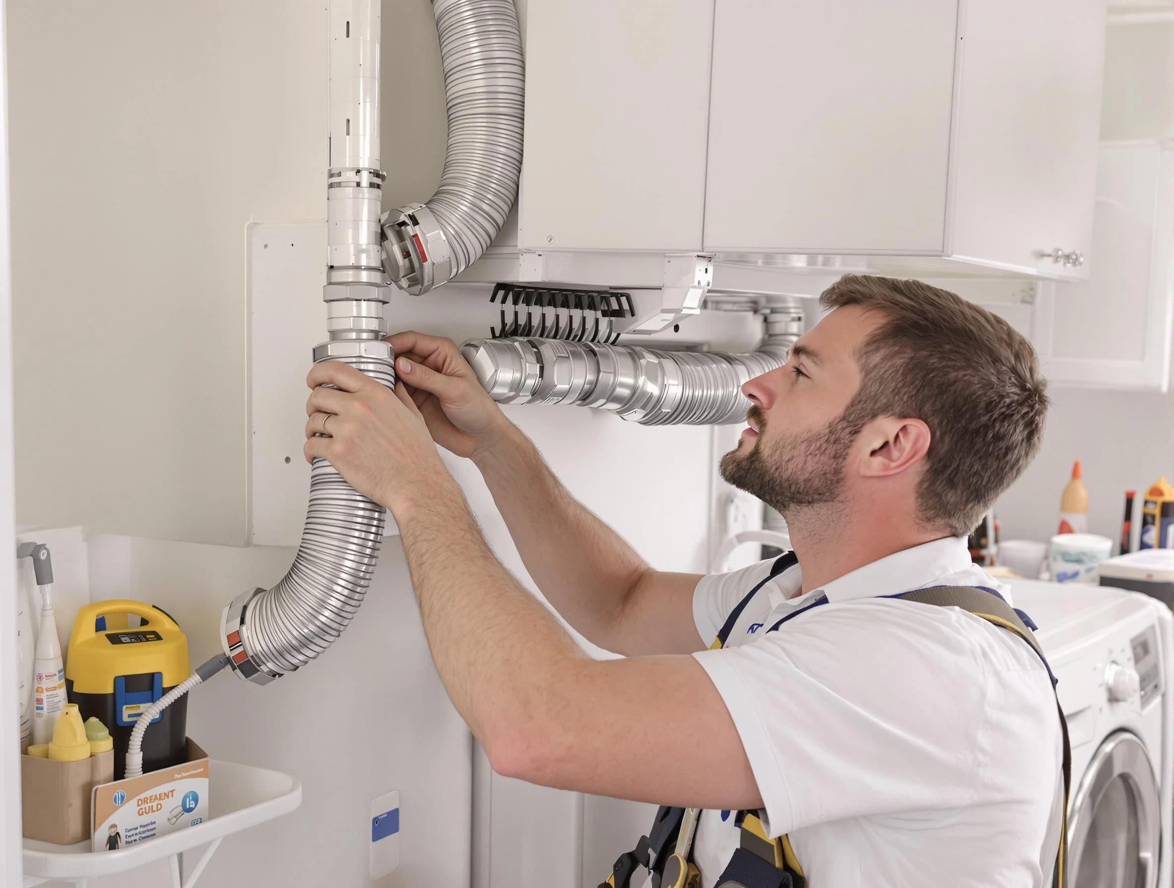 Professional dryer vent repair and installation by Pittsburgh Dryer Vent Cleaning in Pittsburgh
