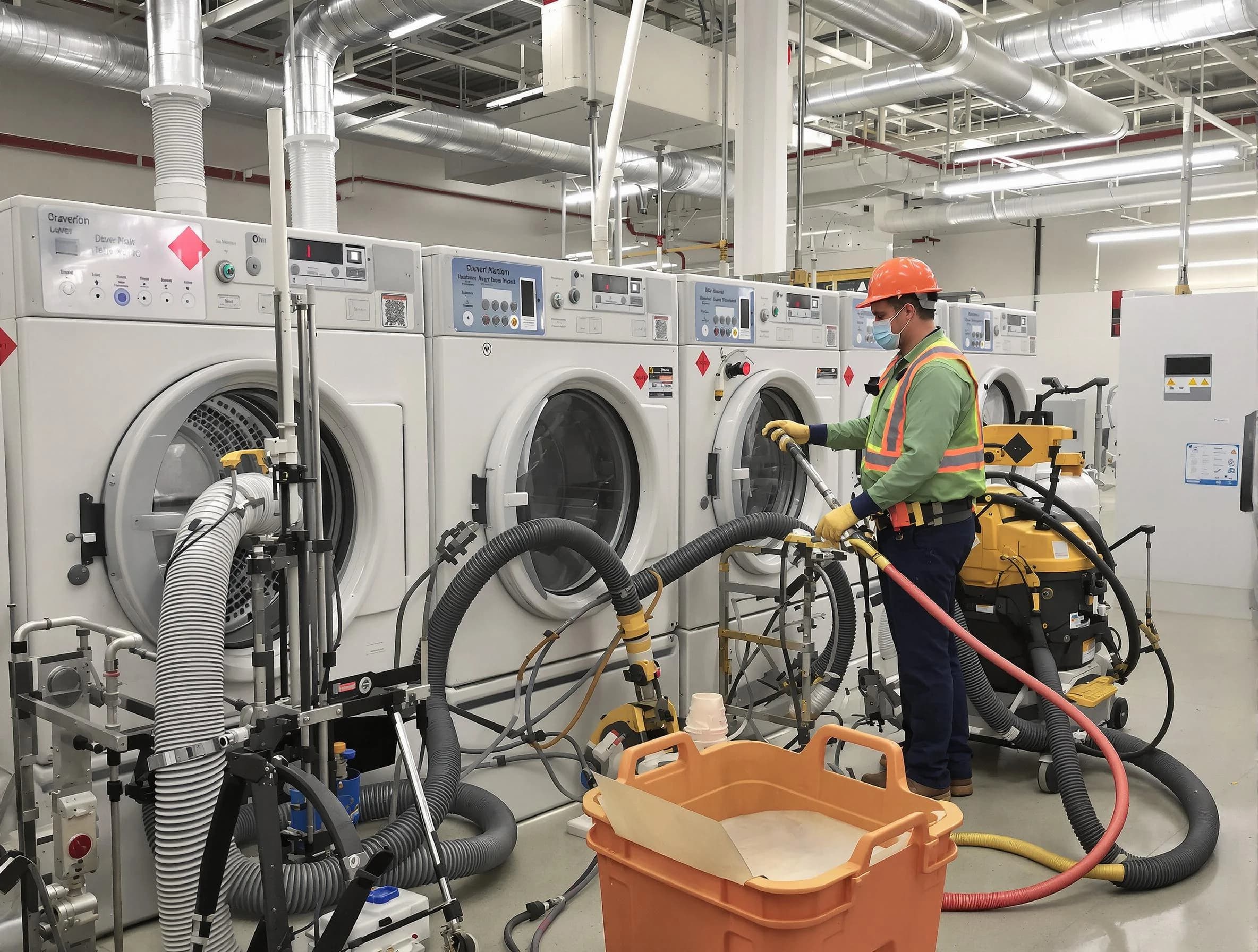 Commercial-grade dryer vent cleaning by Pittsburgh Dryer Vent Cleaning in Pittsburgh