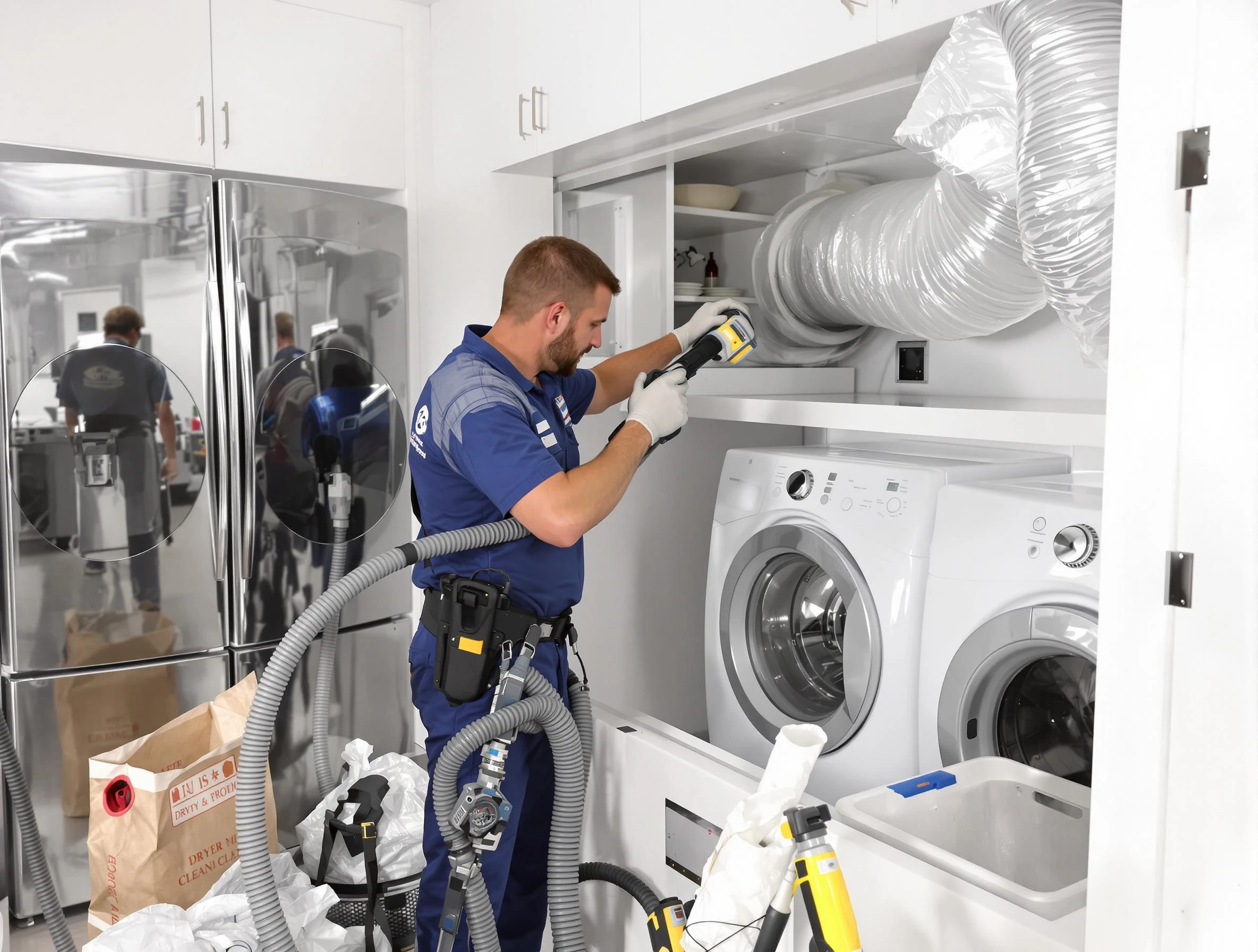 Professional duct cleaning by Pittsburgh Dryer Vent Cleaning in Pittsburgh
