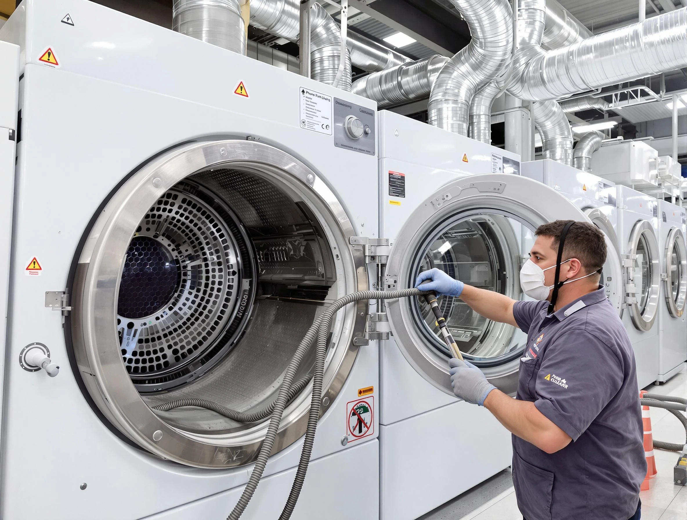 Industrial-grade dryer vent cleaning by Pittsburgh Dryer Vent Cleaning in Pittsburgh